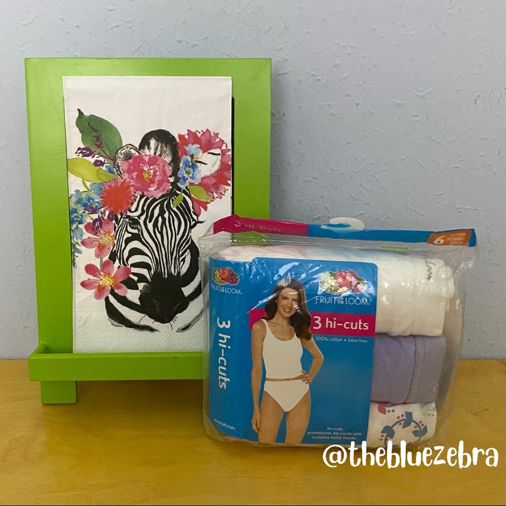 NEW! Fruit of The Loom Hi-Cut Cotton Underwear